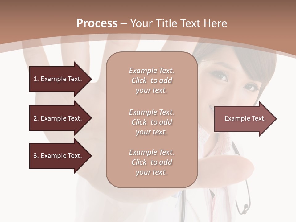 Korean Symbol Clinic PowerPoint Template
