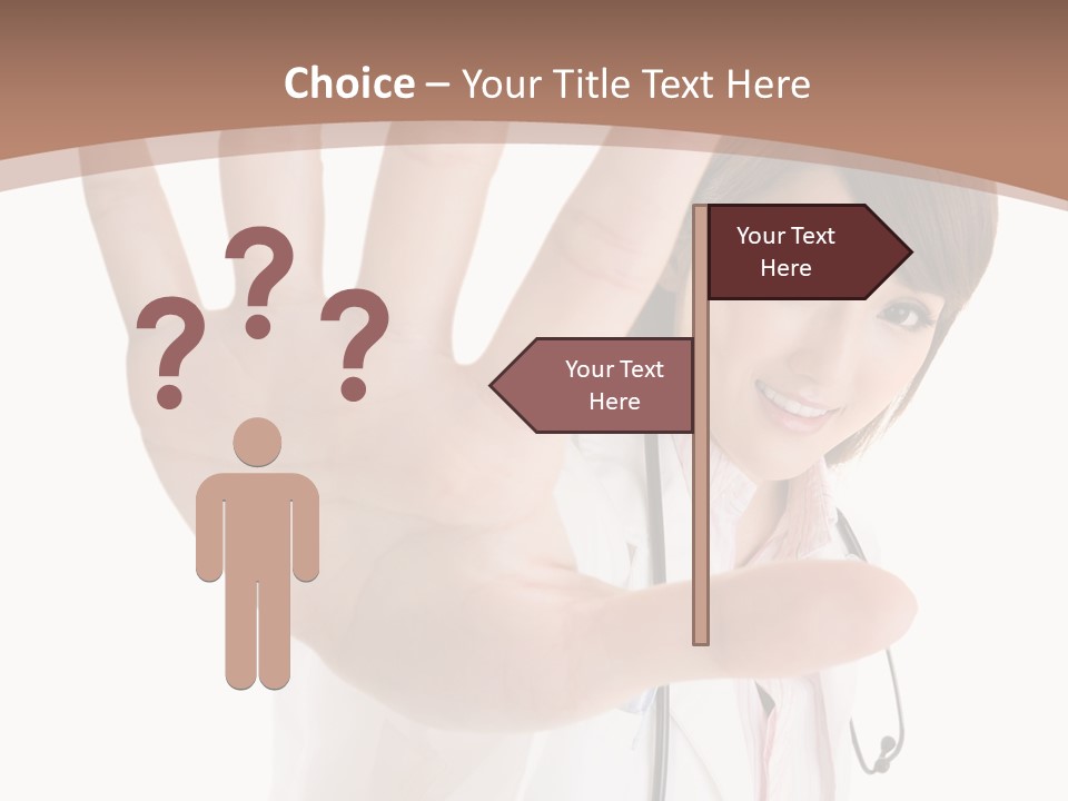 Korean Symbol Clinic PowerPoint Template