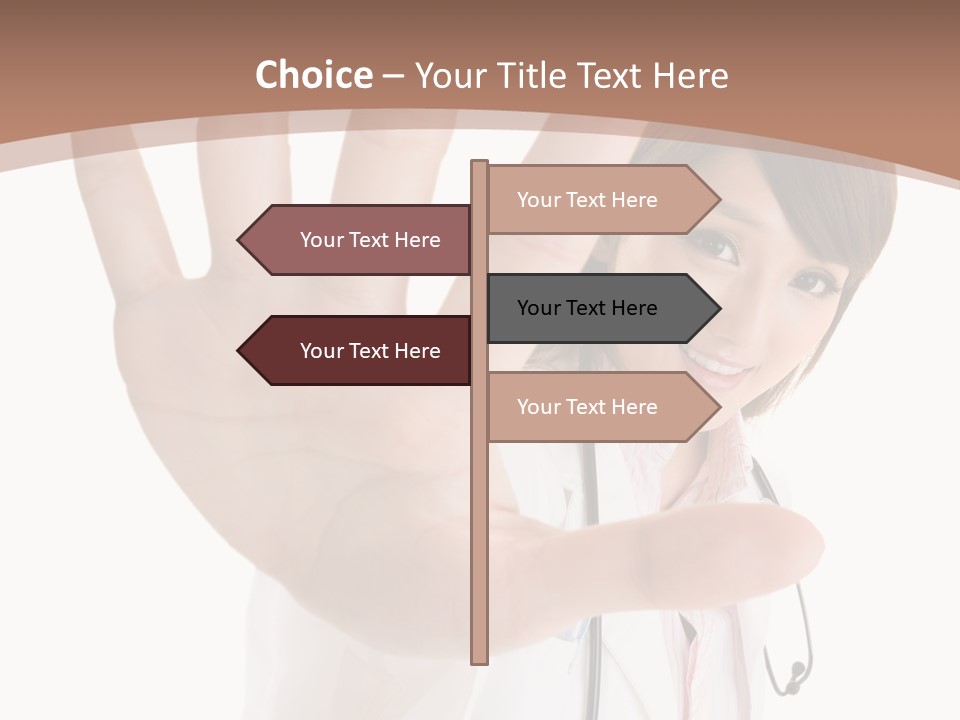 Korean Symbol Clinic PowerPoint Template