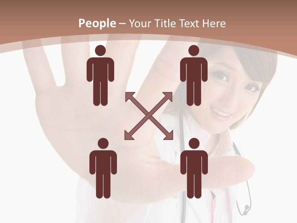 Korean Symbol Clinic PowerPoint Template