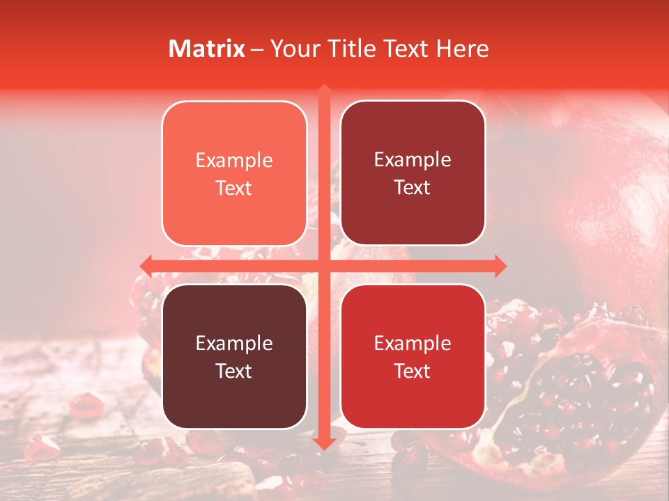 Vegetarian Organic Summer PowerPoint Template