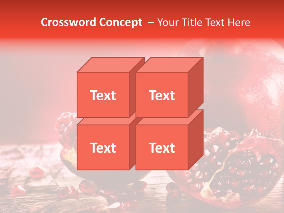 Vegetarian Organic Summer PowerPoint Template