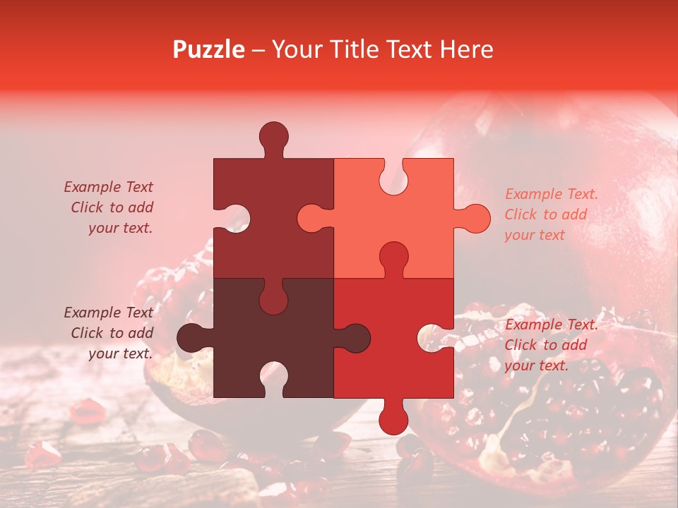 Vegetarian Organic Summer PowerPoint Template