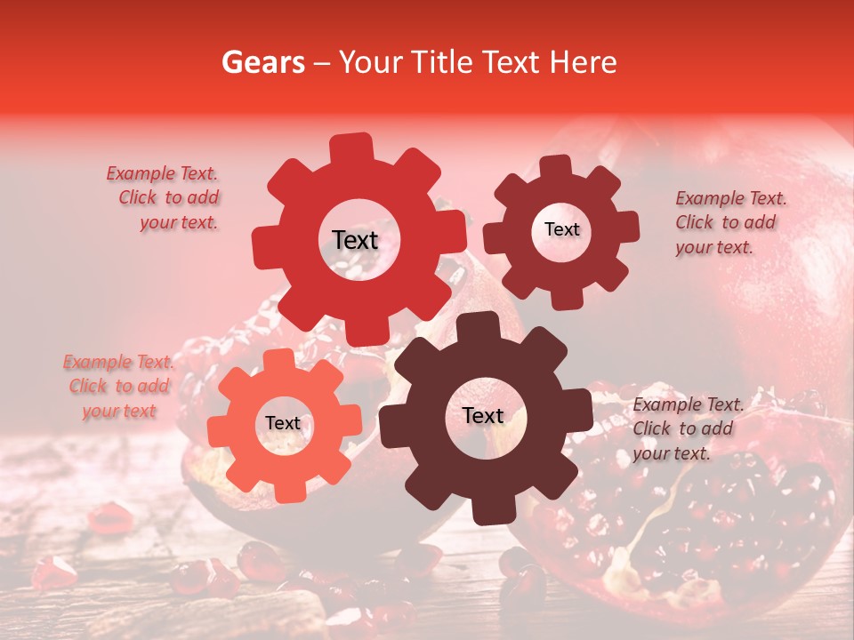 Vegetarian Organic Summer PowerPoint Template