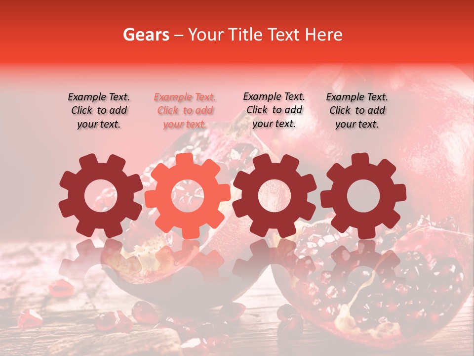 Vegetarian Organic Summer PowerPoint Template