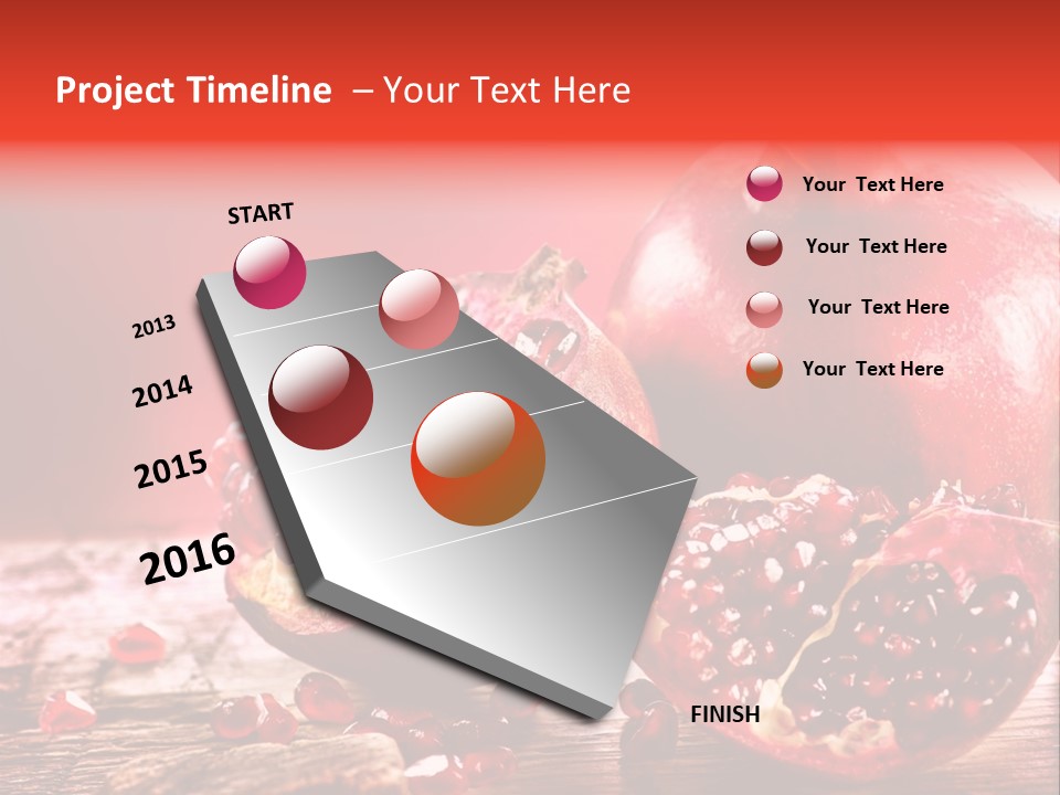 Vegetarian Organic Summer PowerPoint Template