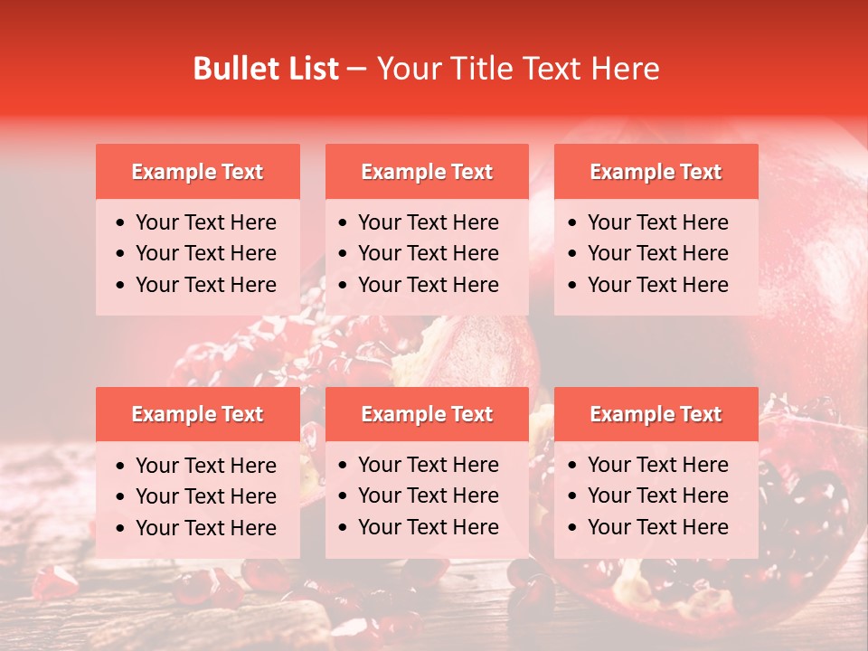 Vegetarian Organic Summer PowerPoint Template