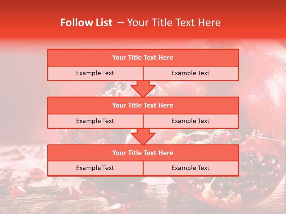 Vegetarian Organic Summer PowerPoint Template