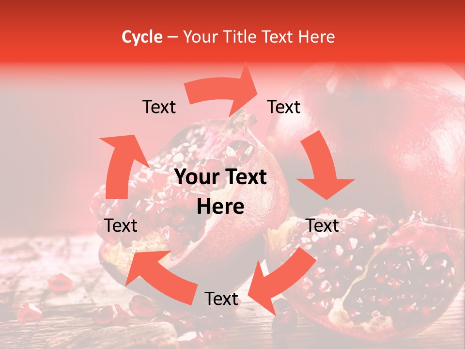 Vegetarian Organic Summer PowerPoint Template