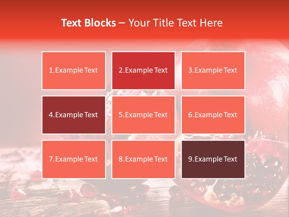 Vegetarian Organic Summer PowerPoint Template