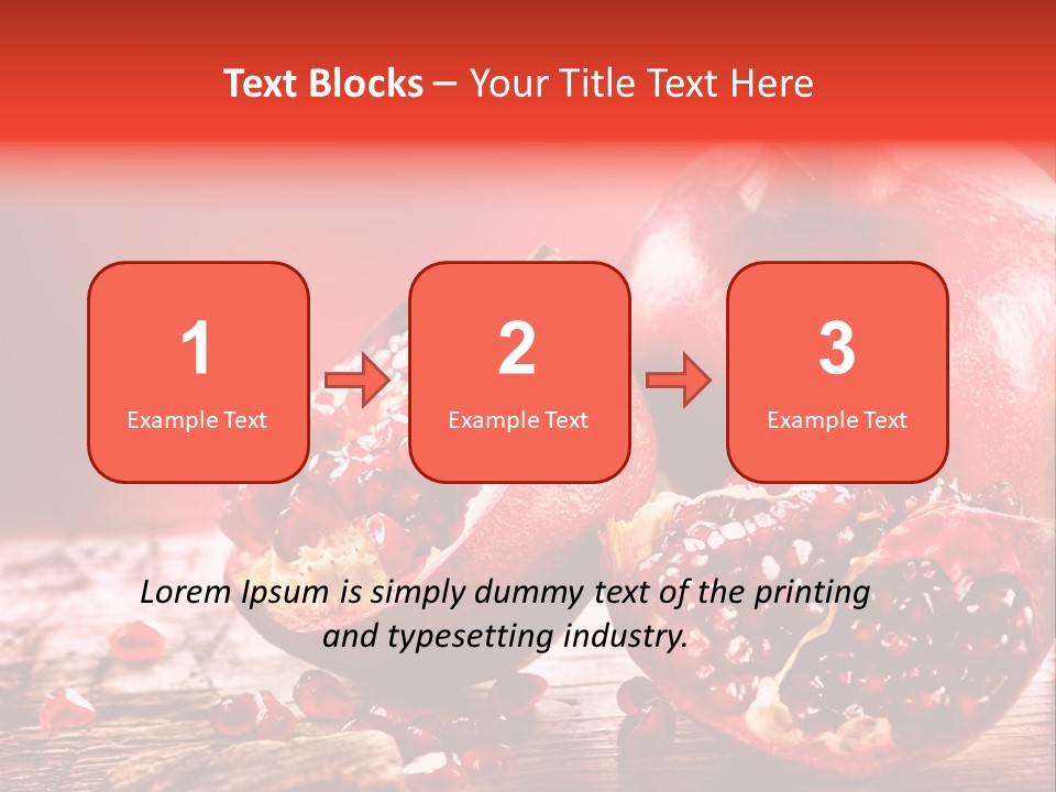 Vegetarian Organic Summer PowerPoint Template