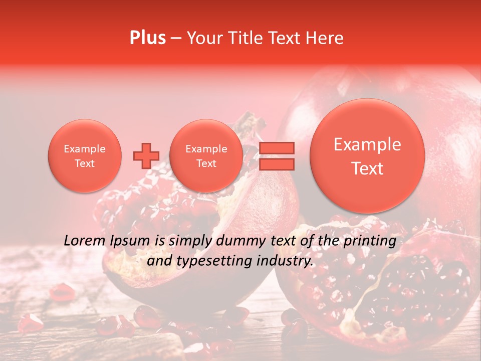 Vegetarian Organic Summer PowerPoint Template