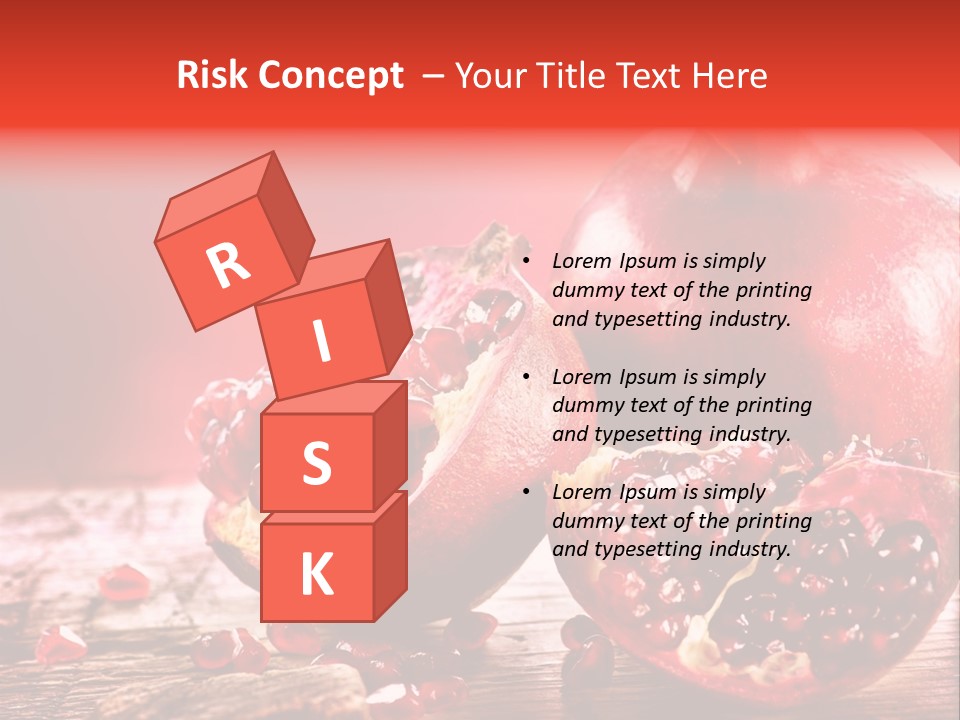 Vegetarian Organic Summer PowerPoint Template