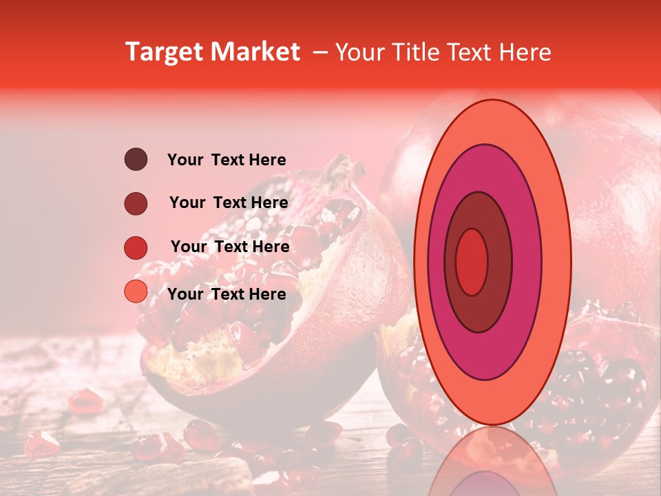 Vegetarian Organic Summer PowerPoint Template