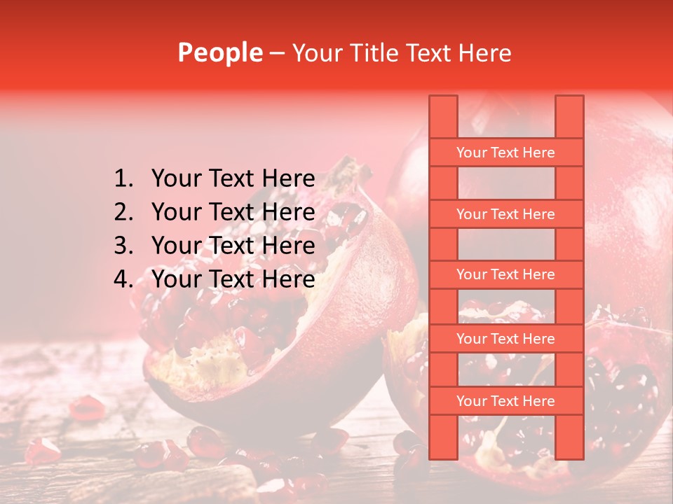 Vegetarian Organic Summer PowerPoint Template