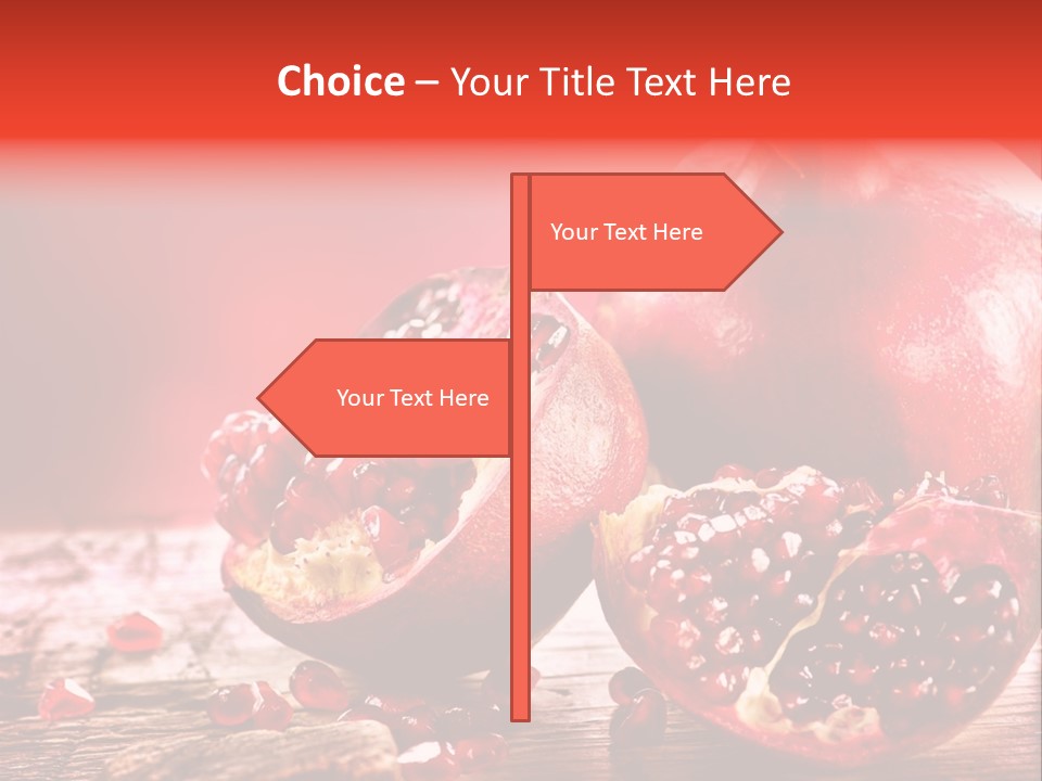 Vegetarian Organic Summer PowerPoint Template