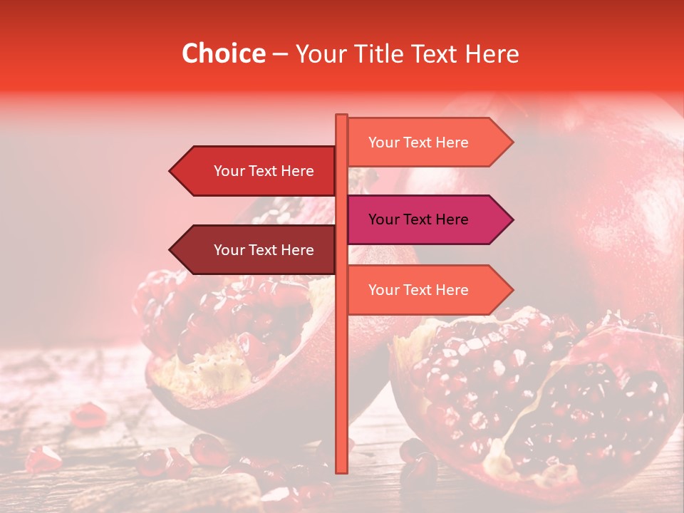 Vegetarian Organic Summer PowerPoint Template