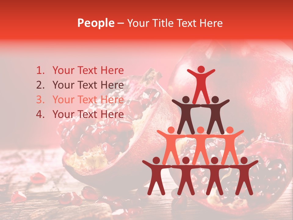 Vegetarian Organic Summer PowerPoint Template