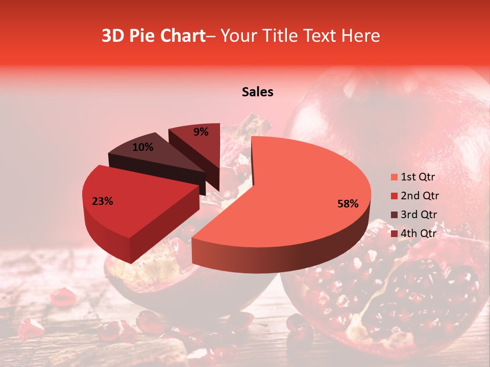 Vegetarian Organic Summer PowerPoint Template