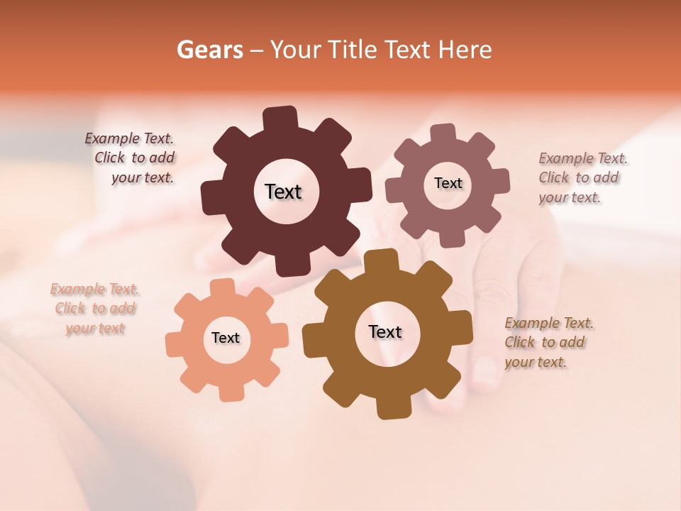 Healthy Lying Luxury PowerPoint Template