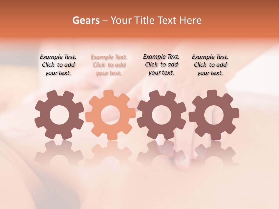 Healthy Lying Luxury PowerPoint Template