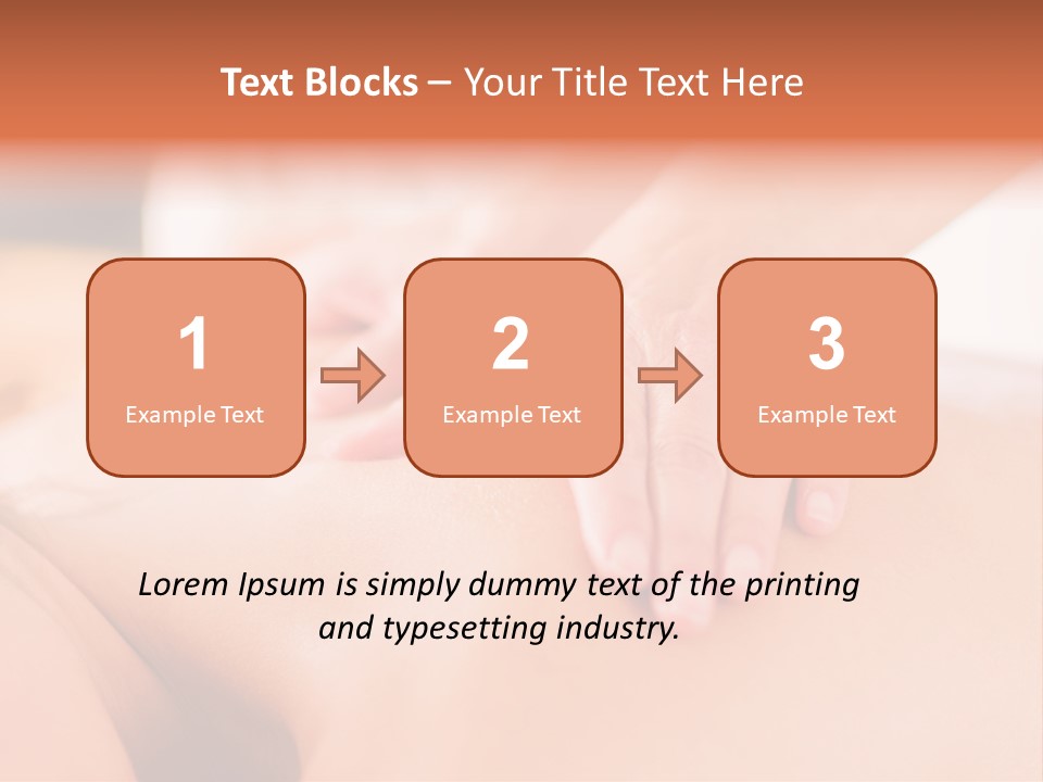 Healthy Lying Luxury PowerPoint Template