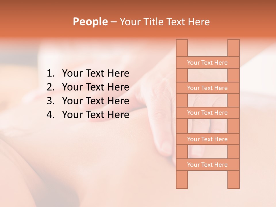 Healthy Lying Luxury PowerPoint Template