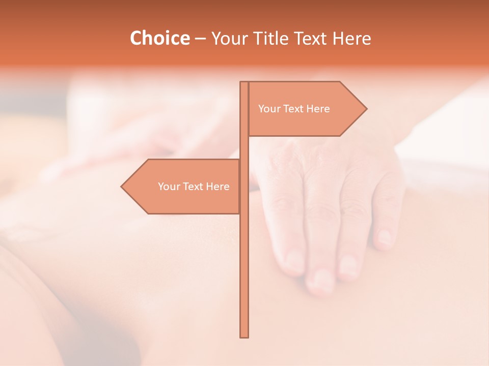 Healthy Lying Luxury PowerPoint Template