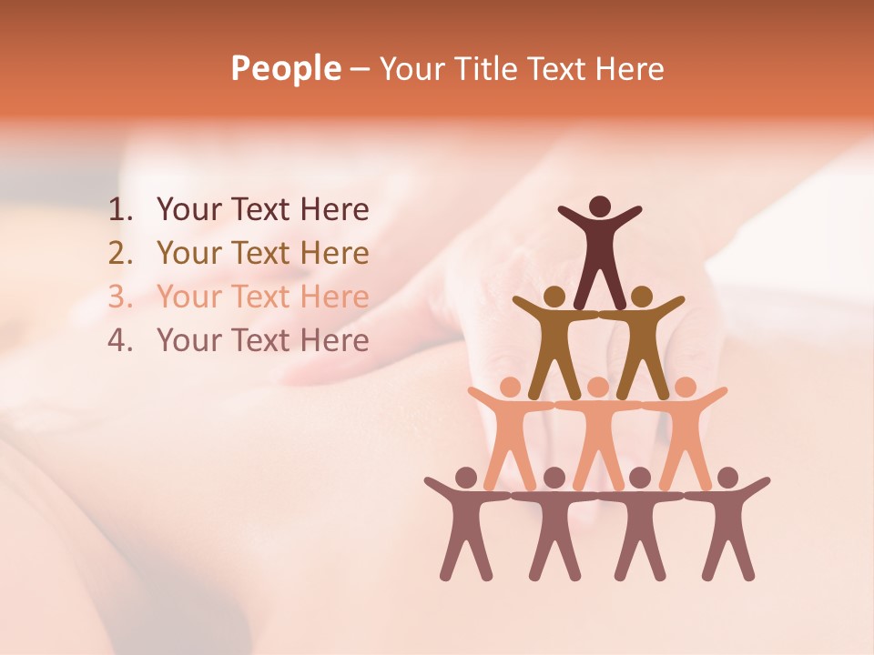 Healthy Lying Luxury PowerPoint Template