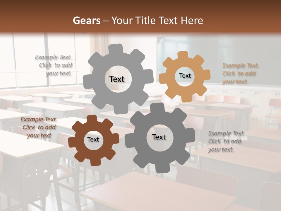 North Pole Borealis Santa PowerPoint Template