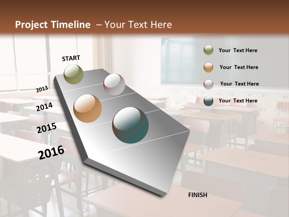 North Pole Borealis Santa PowerPoint Template
