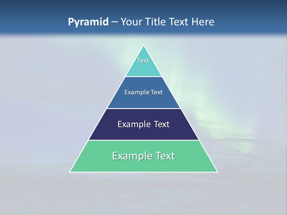 North Pole Borealis Santa PowerPoint Template