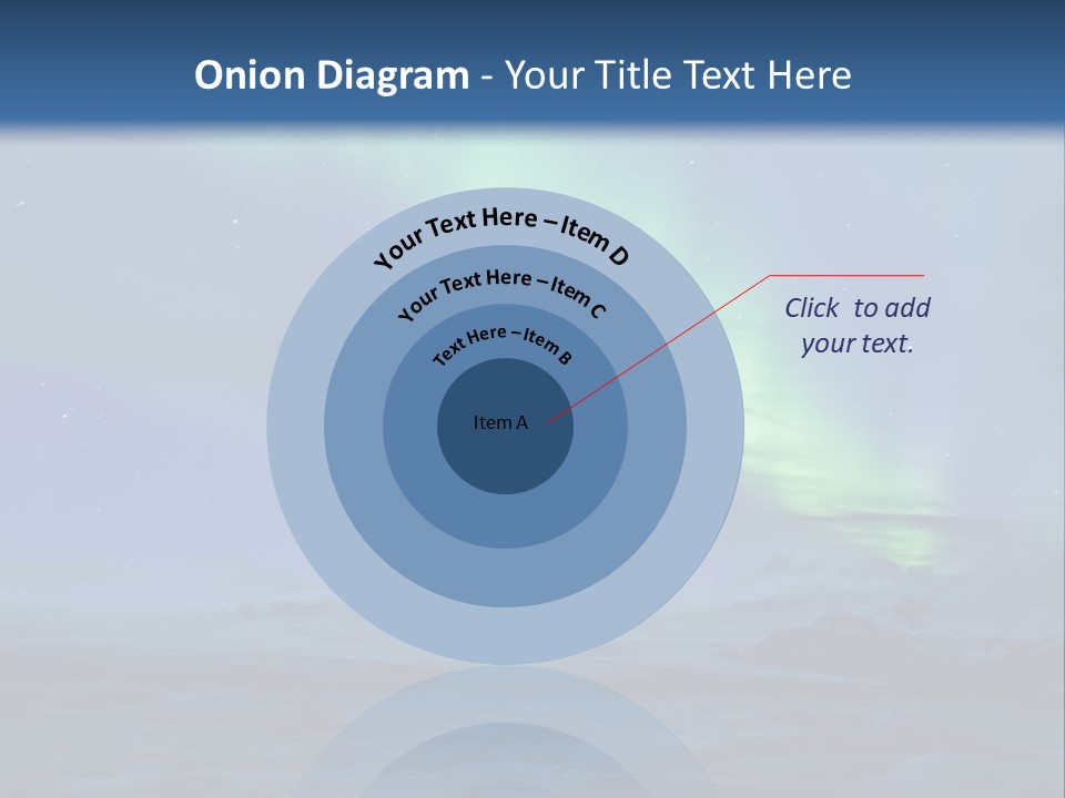 North Pole Borealis Santa PowerPoint Template