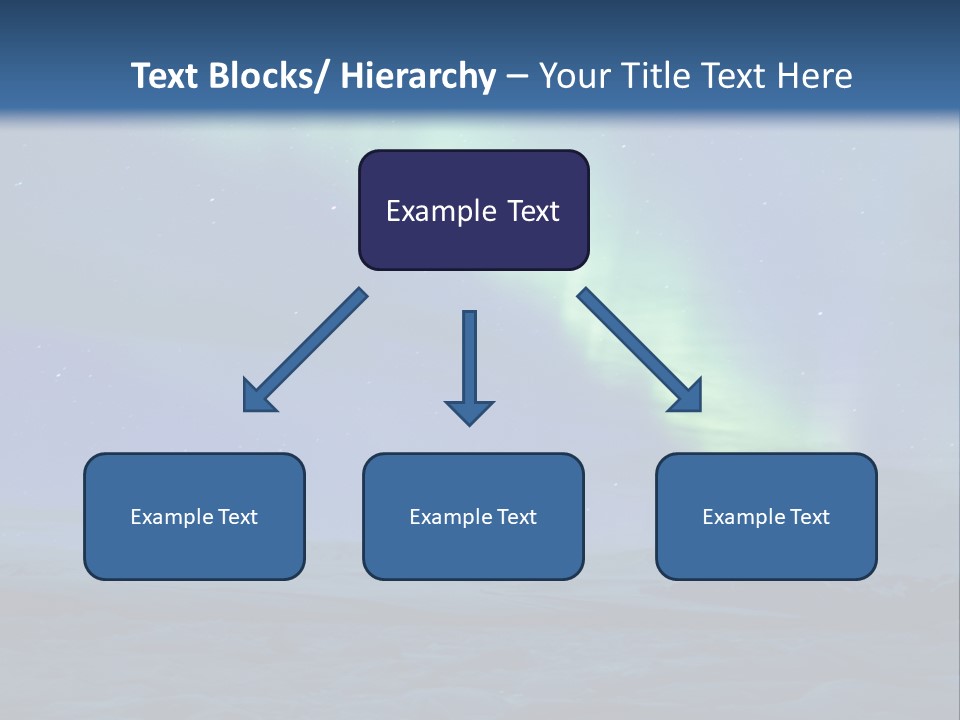 North Pole Borealis Santa PowerPoint Template