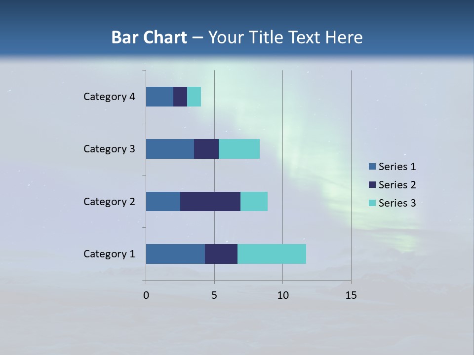North Pole Borealis Santa PowerPoint Template