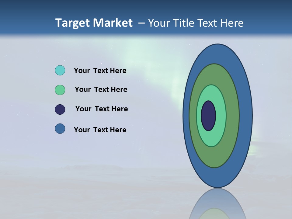 North Pole Borealis Santa PowerPoint Template