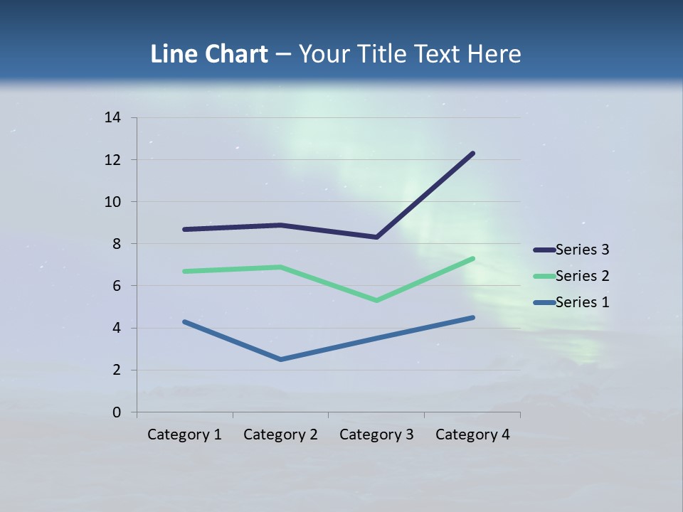 North Pole Borealis Santa PowerPoint Template