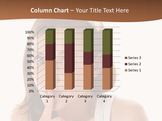 Background Woman Mouth PowerPoint Template