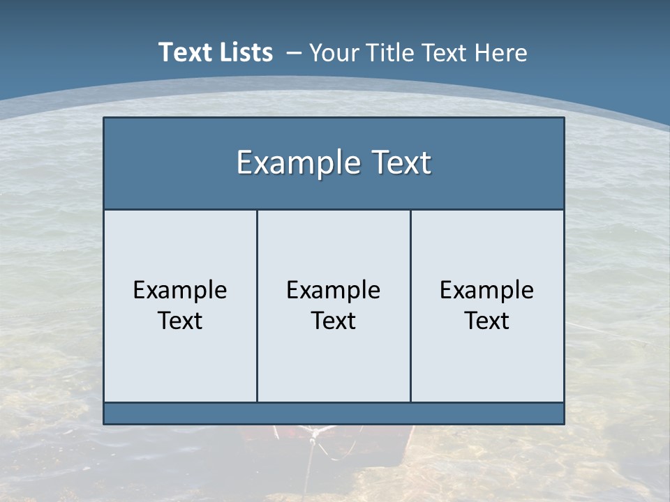 Fish Sunrise Wood PowerPoint Template