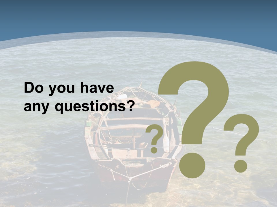 Fish Sunrise Wood PowerPoint Template