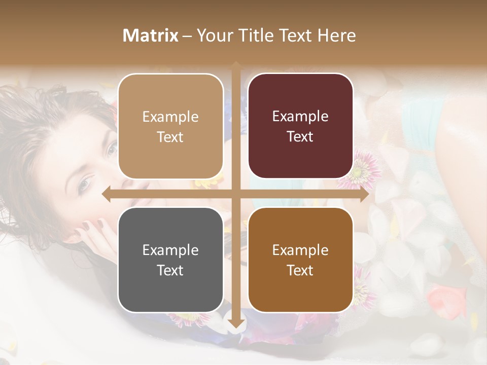 Bathroom White Bubble PowerPoint Template