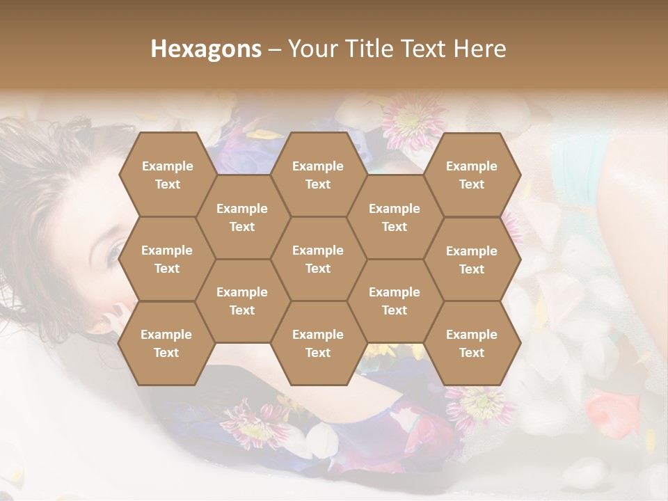 Bathroom White Bubble PowerPoint Template