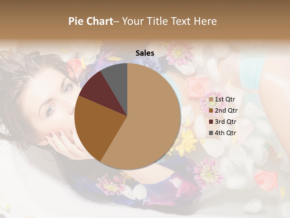 Bathroom White Bubble PowerPoint Template