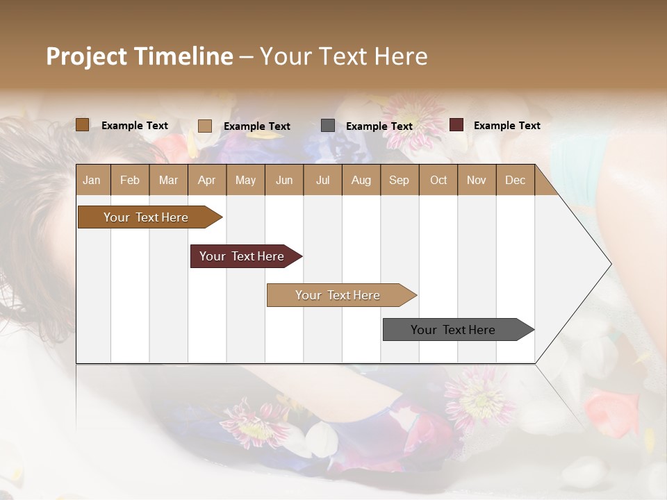 Bathroom White Bubble PowerPoint Template