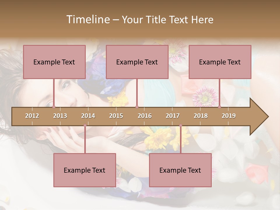 Bathroom White Bubble PowerPoint Template