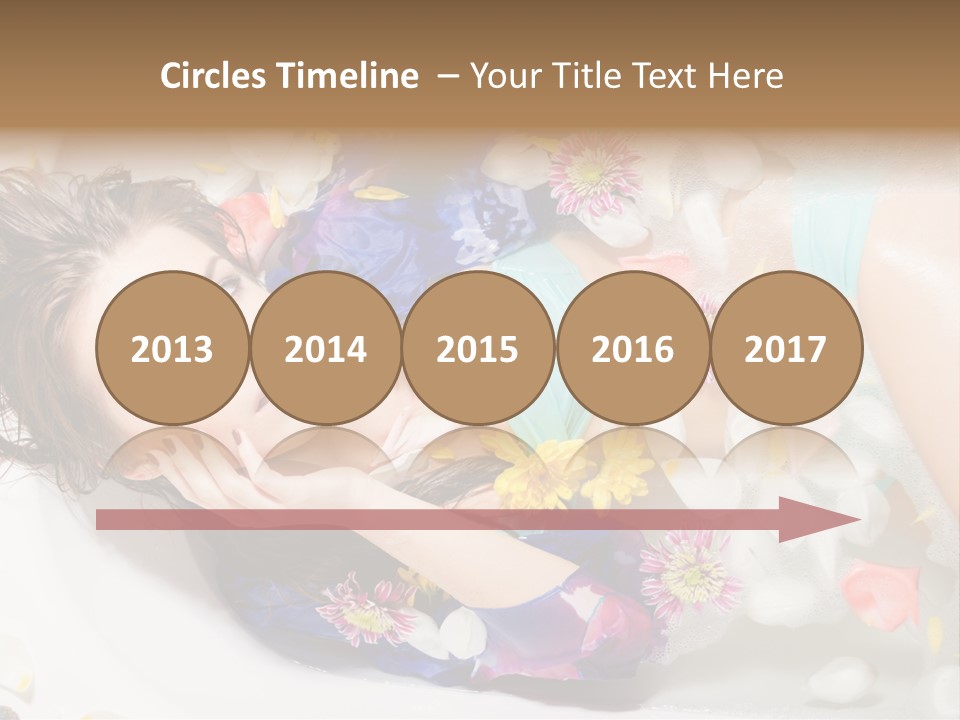 Bathroom White Bubble PowerPoint Template