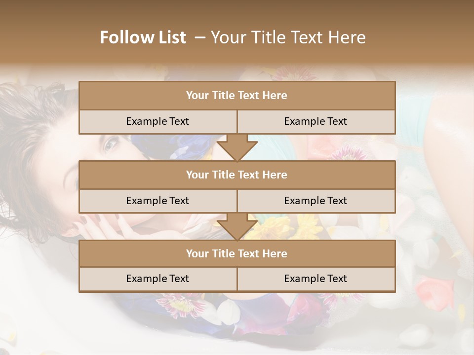 Bathroom White Bubble PowerPoint Template