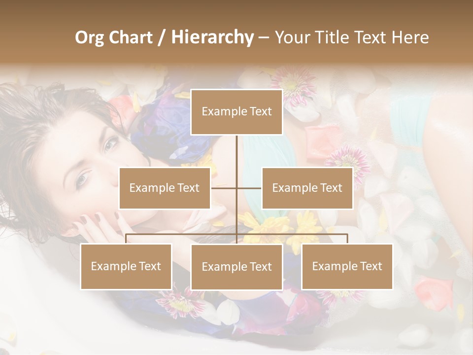 Bathroom White Bubble PowerPoint Template