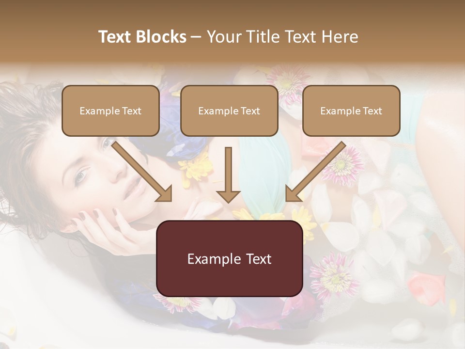 Bathroom White Bubble PowerPoint Template
