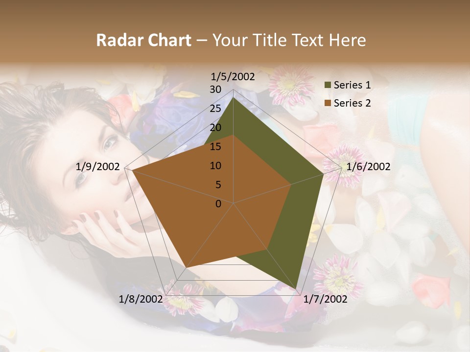 Bathroom White Bubble PowerPoint Template